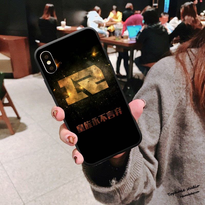 适用苹果14promax手机壳RNG英雄联盟iPhone6s/7/8p/Xr/xsmax/13pro软壳mini防摔保护套个性定制磨砂硅胶壳新