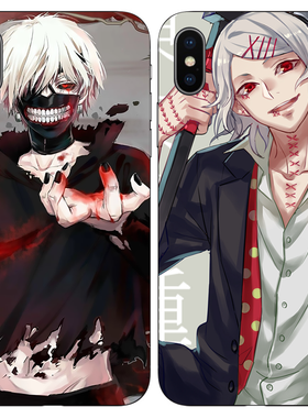 苹果13手机壳12pro适用14东京食尸鬼iPhone678p/xr/xsmax软壳mini