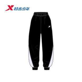 特步儿童运动速干裤女大童2026夏季版薄款慢跑成长裤674224664077