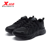 轻便跑步鞋 冬季 黑色跑鞋 休闲鞋 正品 运动鞋 保暖棉鞋 特步女鞋 新款