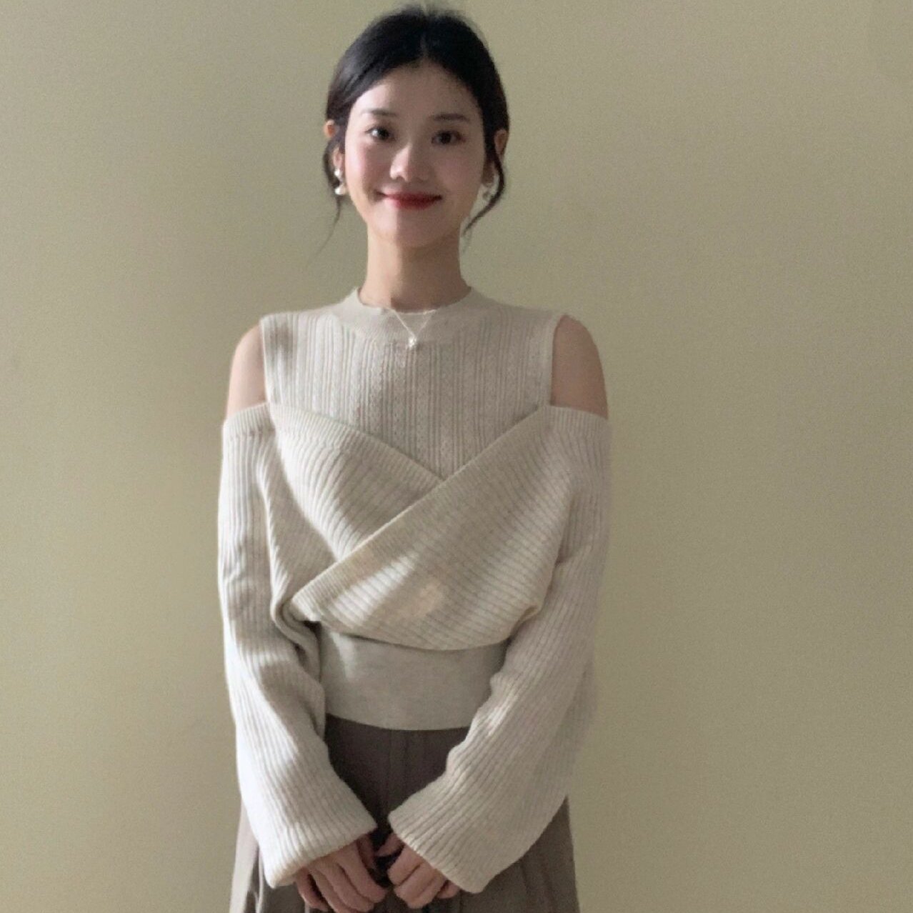 2025年初秋季新款女装茶系搭时尚套装