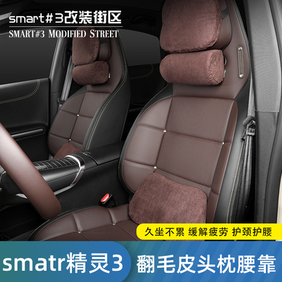 smart#3四季通用头枕腰靠护颈枕