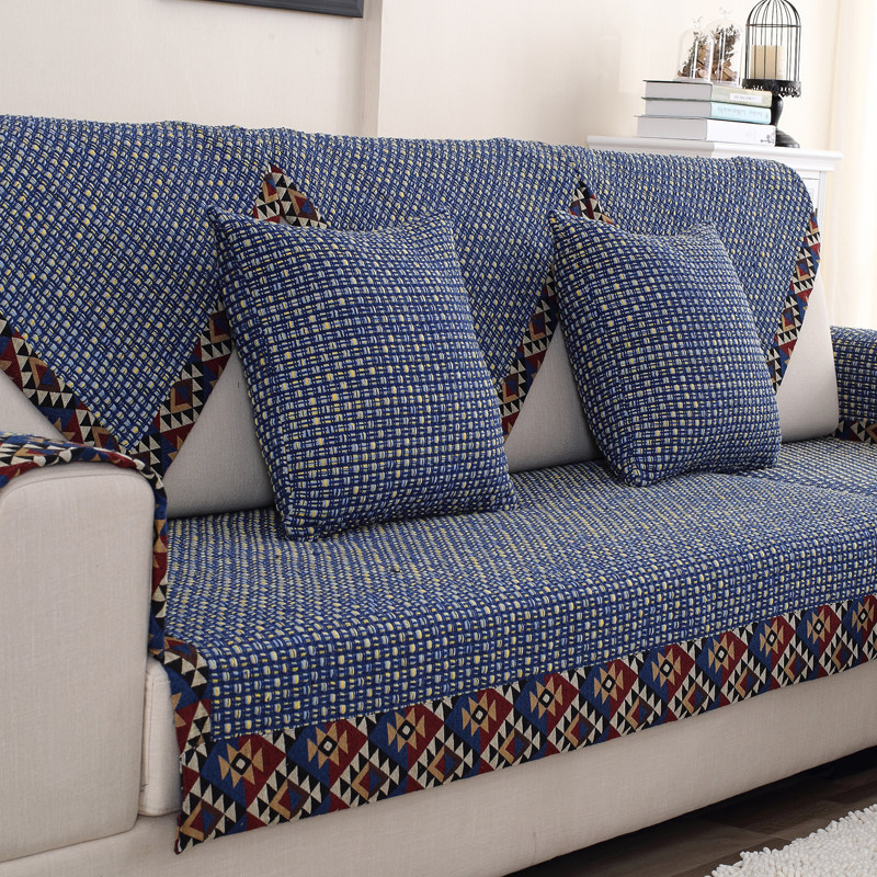 新款老粗布棉亚麻防滑沙发垫布艺沙发巾套罩时尚四季坐垫组合定制,居家布艺,沙发垫,淘宝优惠券,粉丝福利购,淘宝优惠卷