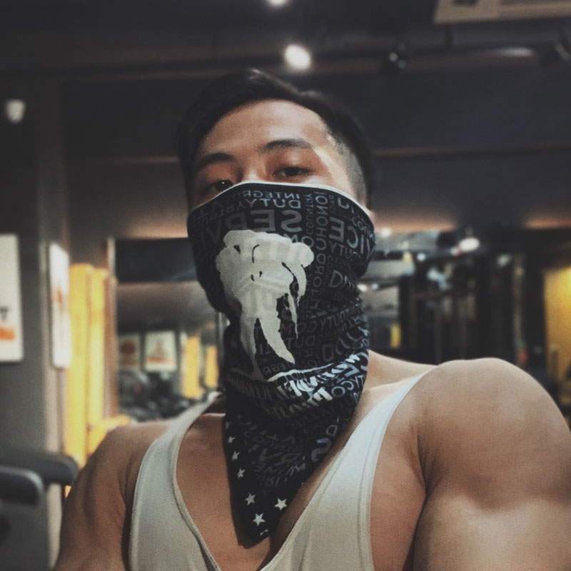 嘻哈街舞hiphop运动头巾街头潮酷发带机车领巾骑行遮面防晒面巾男_虎窝淘