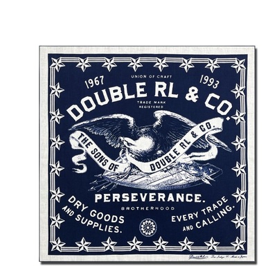 外贸纯原出口美式经典方巾复古机车领巾bandana阿美咔叽头巾配饰