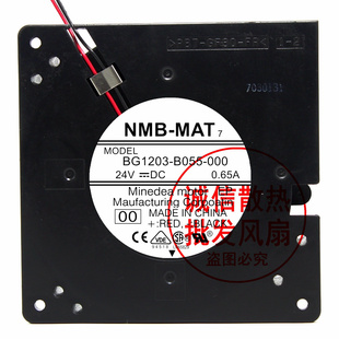 B055 BG1203 000 12032 0.65A离心涡轮散热风扇 原装 24V NMB