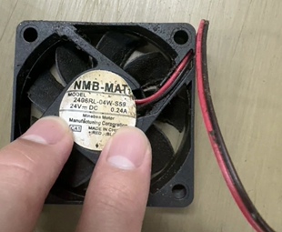 NMB 2406GL-04W-S59 24ｖ 0.24A  6CM 6015机箱电源变频器风扇