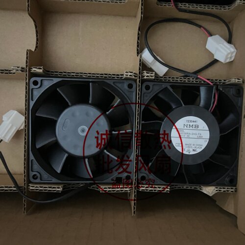 NMB全新原装正品 08038RA-24Q-FA 24V 0.80A 8038 变频器散热风扇