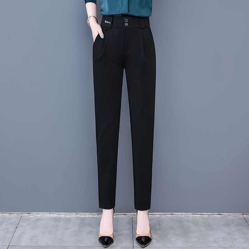 西装裤女小个子垂感高腰显瘦2026年秋装新款裤春秋休闲西装九分裤