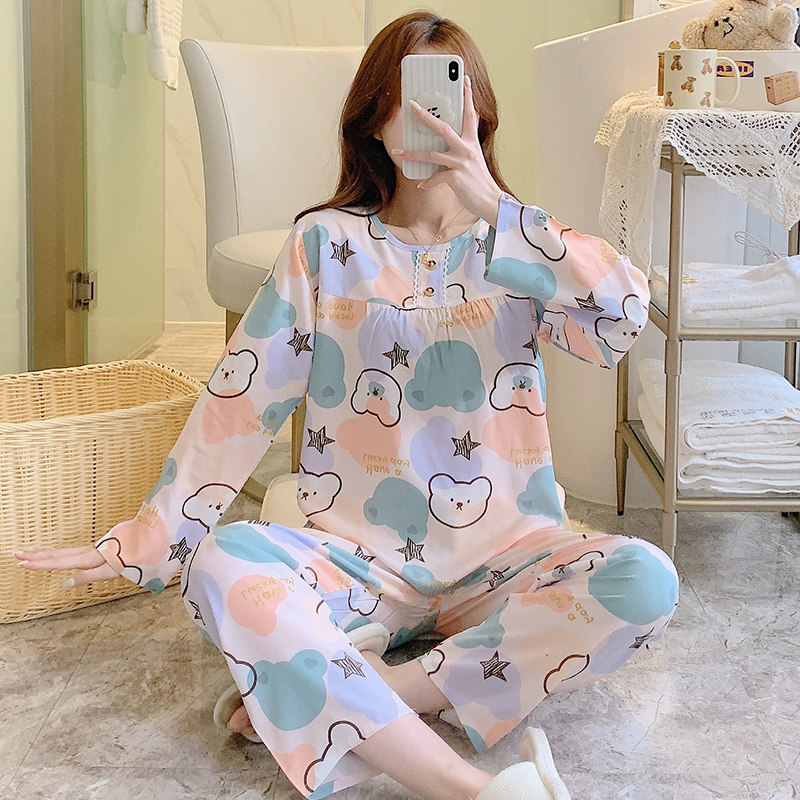 顿尼科女棉绸舒适甜美