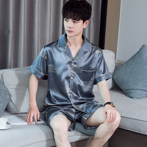 顿尼科男丝绸夏季新品