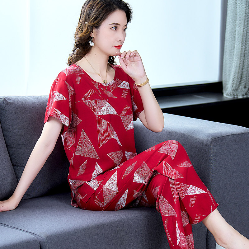 女棉绸2023年新款棉绸家居服