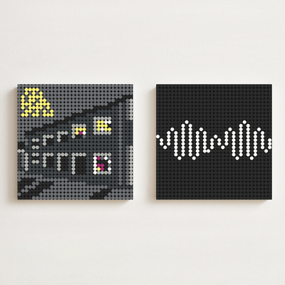 Arctic Monkeys北极猴子专辑唱片 积木专辑周边海报带相框