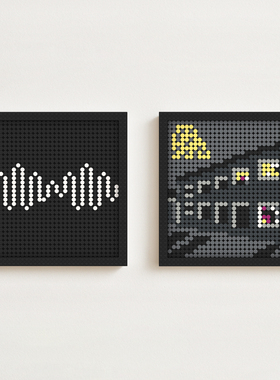 北极猴子Arctic Monkeys专辑周边唱片 积木专辑封面海报带相框