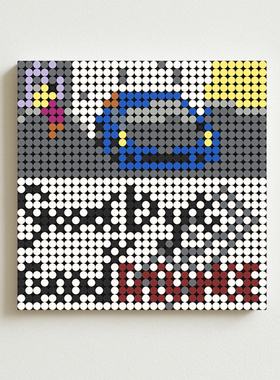 Juice WRLD朱斯沃尔德专辑封面 Goodbye & Good Riddance积木专辑