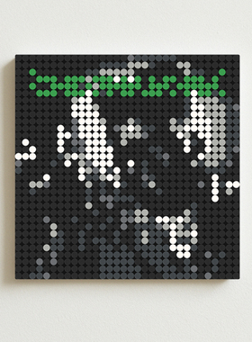 Tyler, The Creator专辑周边 CHROMAKOPIA积木专辑说唱海报