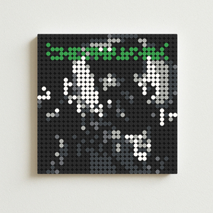 Tyler, The Creator专辑周边 CHROMAKOPIA积木专辑说唱海报