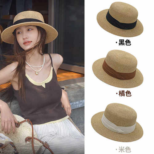 海边草帽女休闲休闲夏季