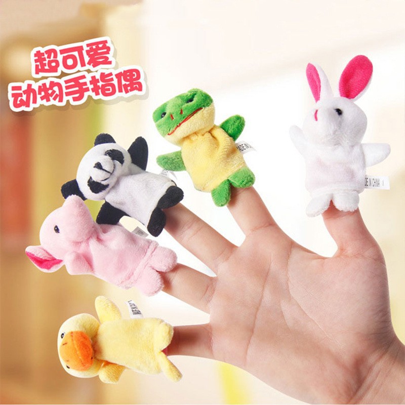 幼儿园语言区讲故事手指玩偶
