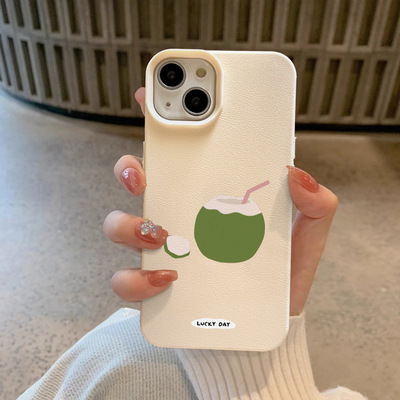 绿椰适用苹果16手机壳iPhone15新