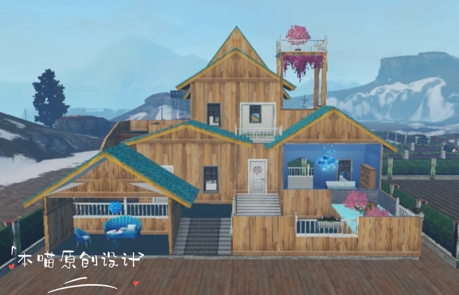 本喵原创设计明日之后零氪金房子其它设计服务