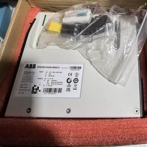 ABB伺服驱动器MFE190-04UD-06A0-2全新原装