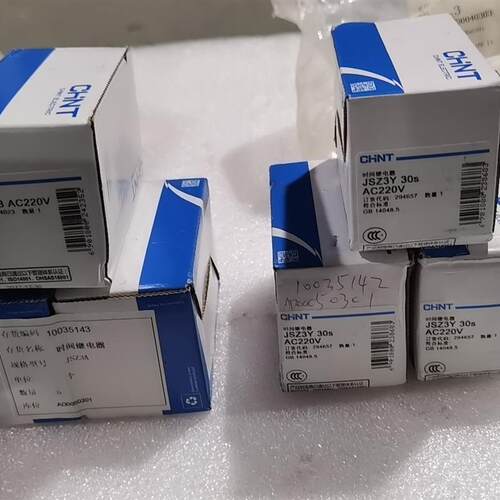 正泰时间继电器JSZ3A-B AC220V 3个全新原包装