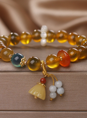 手链中式复古女轻奢小众