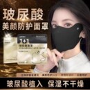 透气可水洗玻尿酸防晒口罩女高颜值女护眼角防紫外线面罩超薄 夏季