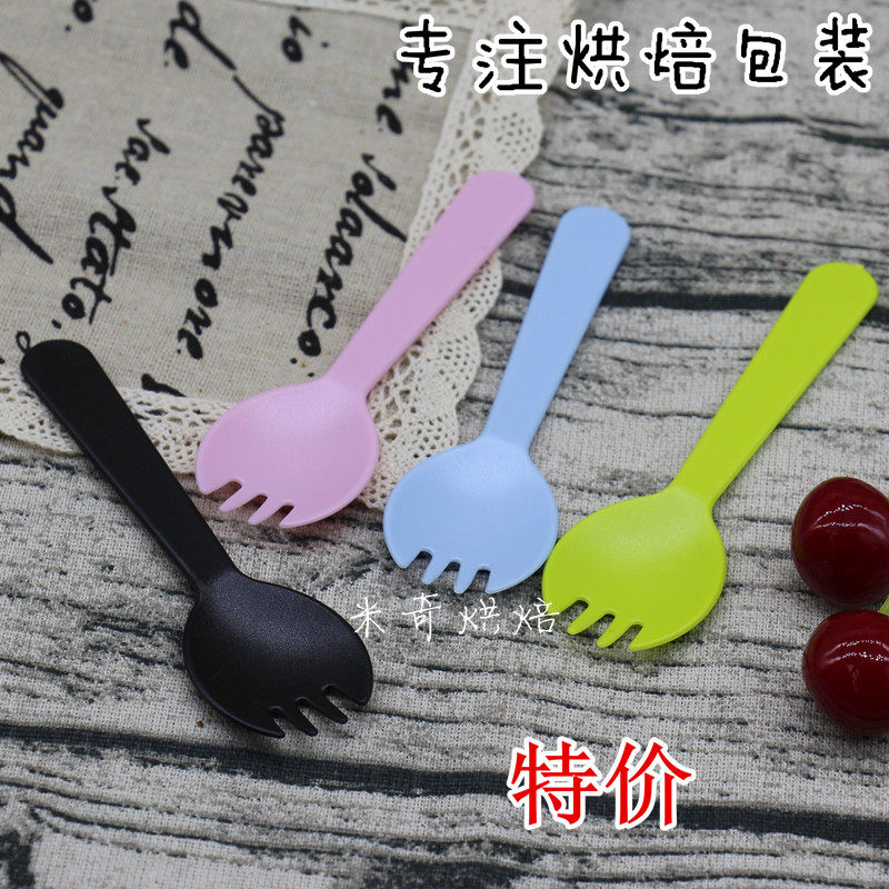 独立包装蛋糕甜品勺子加厚图片