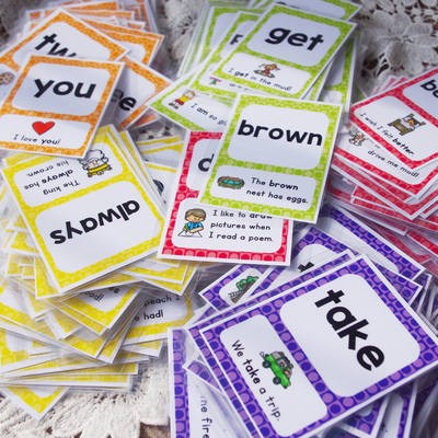 单词卡片sightwords高频词220