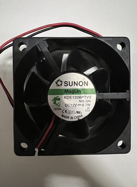 全新原装建准SUNON KDE1206PTV2 12V 0.7W 6025 6CM/厘米散热风扇