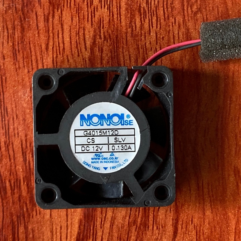 NMB全新NONOISE G4015M12D 12V 0.130A 4cm2线电源静音散热风扇