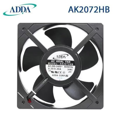 ADDA协禧 AK2072HB 20572 200-240V 机箱轴流风机 电源散热风扇
