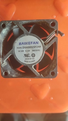 全新BAIKEFAN DBA07025B24H DBA06025F24H/24G 变频器24V散热风扇