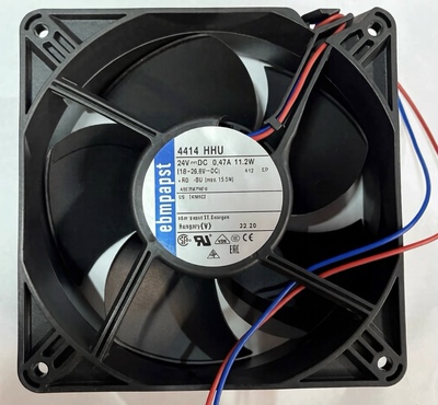 德国原装进口 4414HHU/HHR 24V 11.2W 12038 12CM 轴流散热风扇