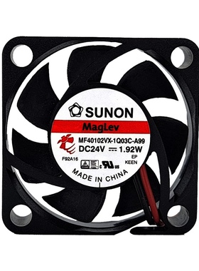 全新MF40102VX-1Q03C-A99 4010风扇 24V建准SUNON大风量风扇