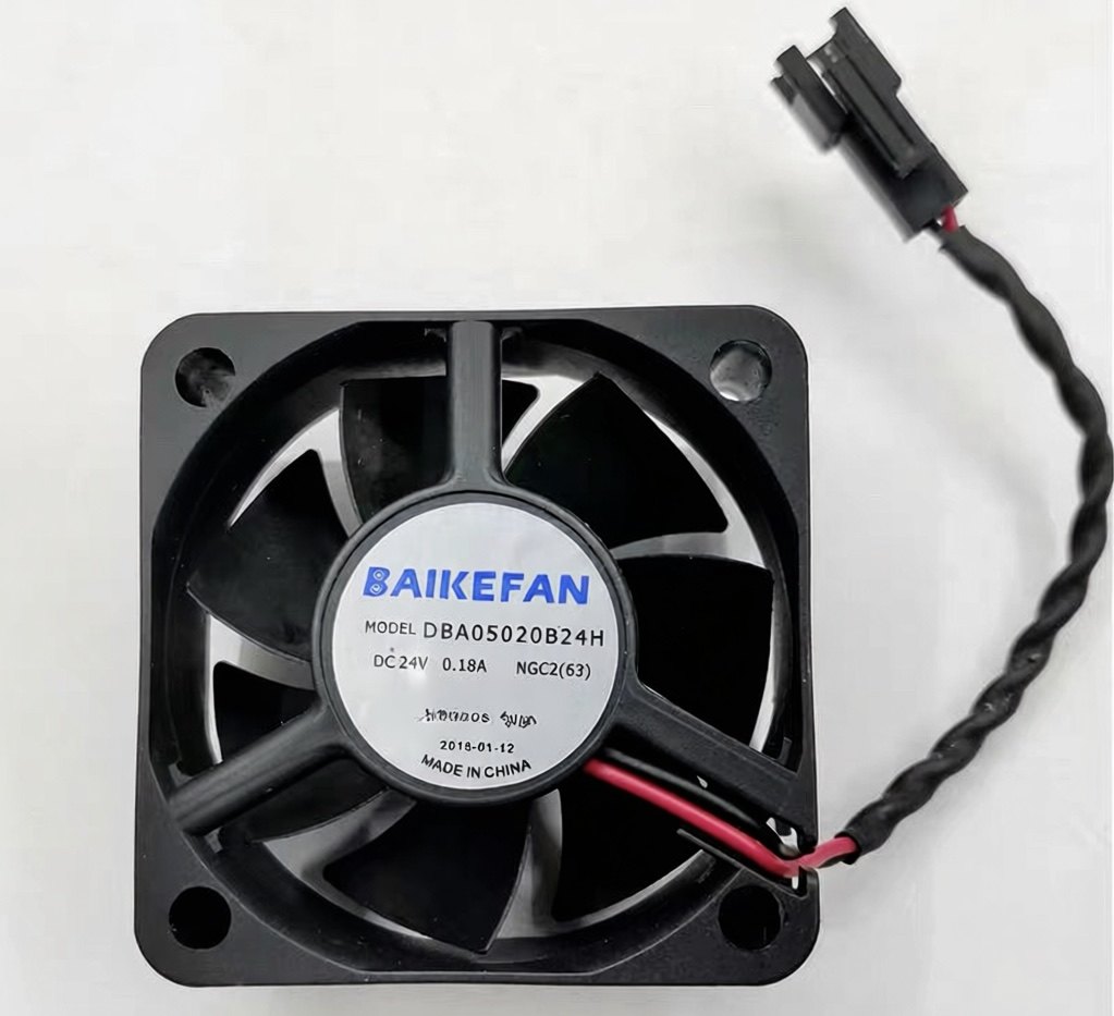 全新 BAIKE DBA05020B24H 5CM 24V 0.18A 2线 变频器 散热风扇