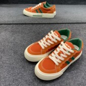 2025新款 男 潮牌复古系带低帮穿搭休闲运动板鞋 情侣经典 百搭帆布鞋