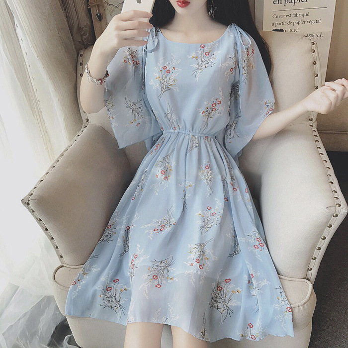 宽松显瘦女装大佬中长裙子