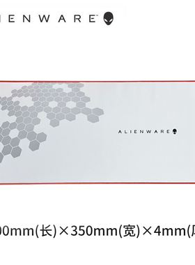 外星人（Alienware）鼠标垫电竞游戏大号加厚电脑桌面垫天然橡胶