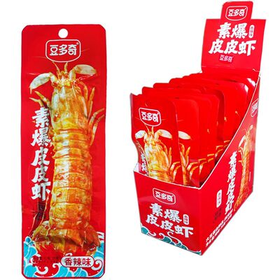 豆多奇30g素爆皮皮虾味辣条调味面筋制品儿童零食解馋追剧休闲
