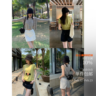 夏季搭配万金油!是牛仔裙裤哦 刚需通勤气质半身短裙 超显腿长