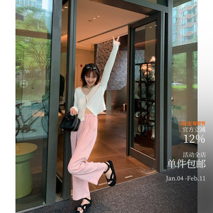 一条普普通通但绝好穿的好版型九分裤～基础直筒 垂感树皮皱肌理