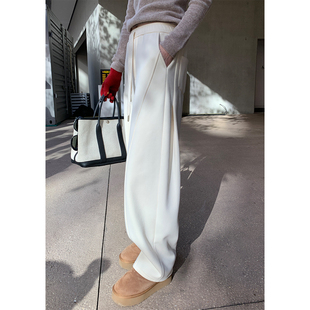 显瘦柔软镰刀裤 惊喜好穿 垂感香蕉卫裤 高克重加绒 暖暖弯刀裤