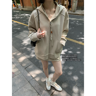 立体走线开衫 松弛感廓形卫衣套装 大外套 美妙分割主义 自留推荐