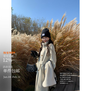 又到冬令时 长短版 骆驼绒立领大衣~蓬松质感手工双面呢外套