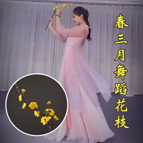 春三月生机勃勃舞蹈