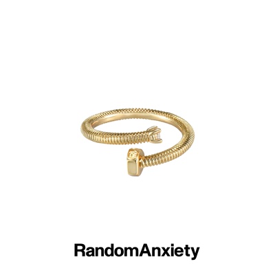 随机焦虑RA六角螺丝戒指