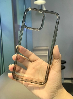 透灰边适用谷歌GooglePixel9proXL手机壳Pixel10Pro亚克力Pixel8A高透Pixel7A滴胶凹槽全包边高级防摔套